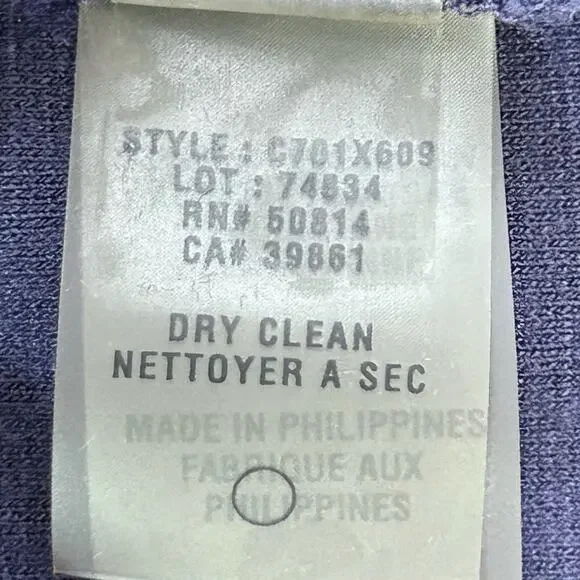 Elie Tahari Sleeveless Stretch Knit Sheath Dress Size S Purple Plum V-Neck - Picture 12 of 15